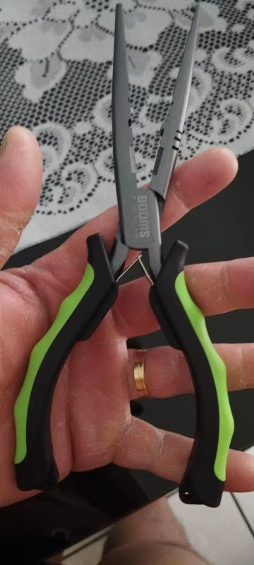 Multifunctional Fishing Pliers – Cut, Crimp & Grip with Ease!