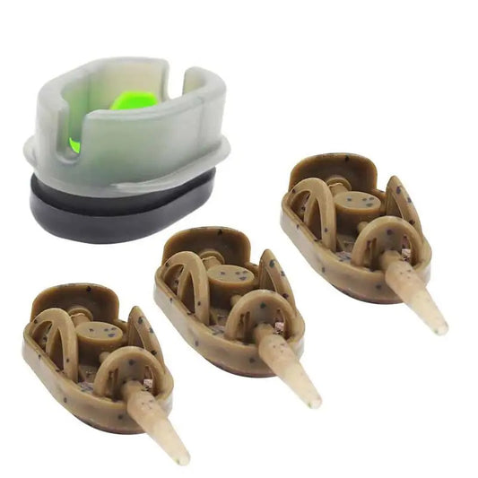 4-Piece Carp Fishing Feeder Mould Set